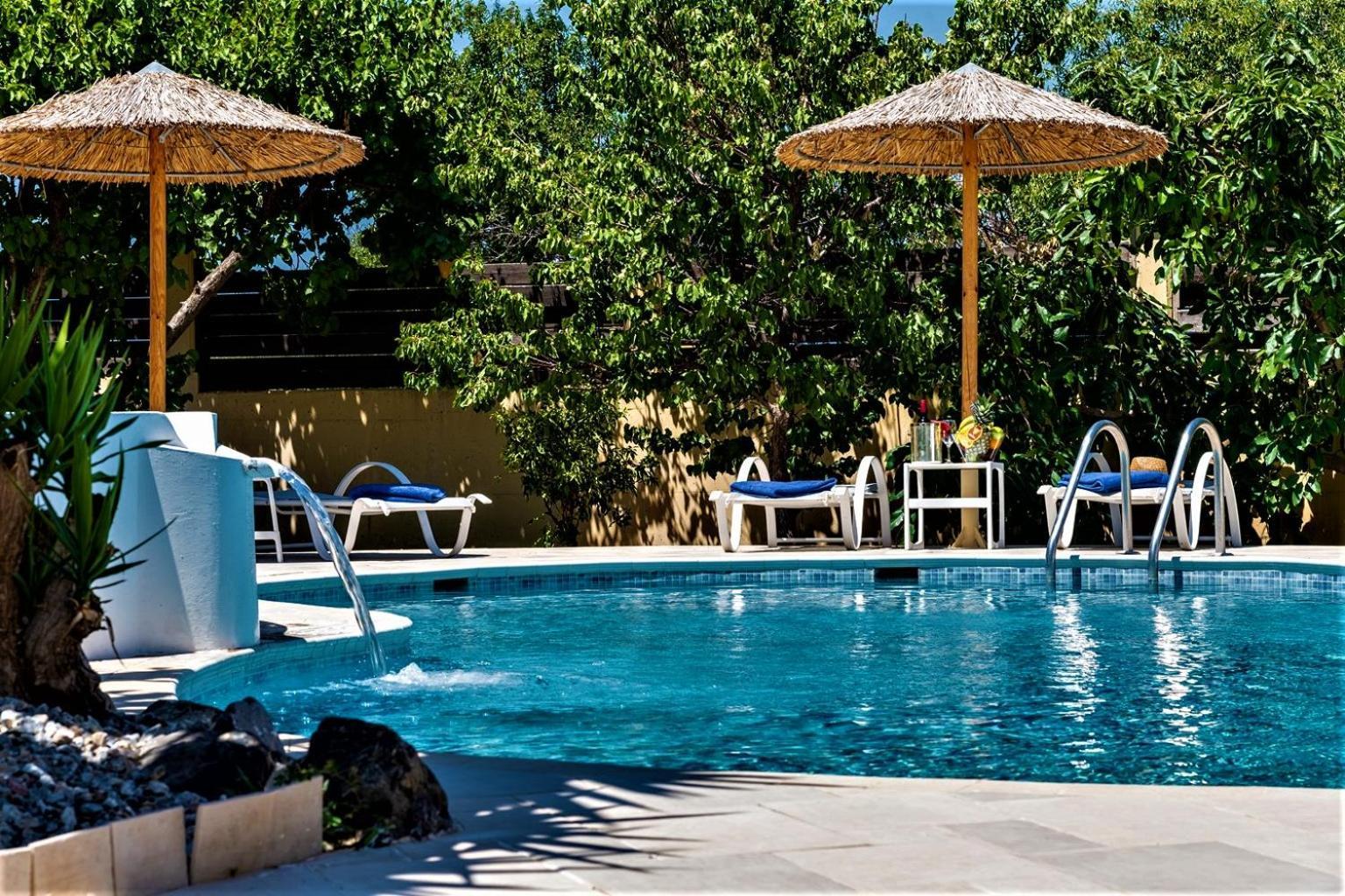 Xenos Villa 2 With A Private Pool,Near The Sea Tigkaki  Exterior photo