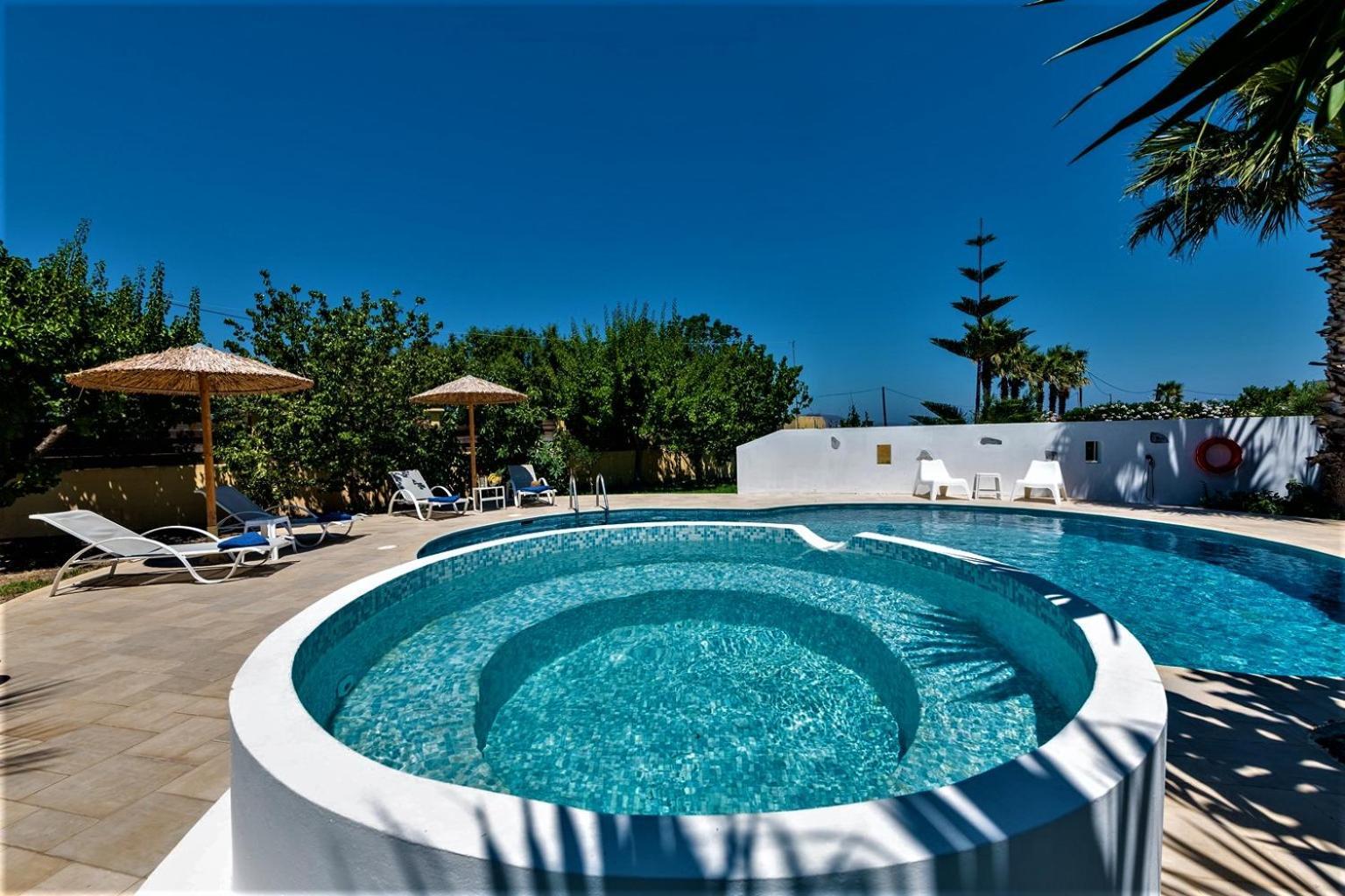 Xenos Villa 2 With A Private Pool,Near The Sea Tigkaki  Exterior photo