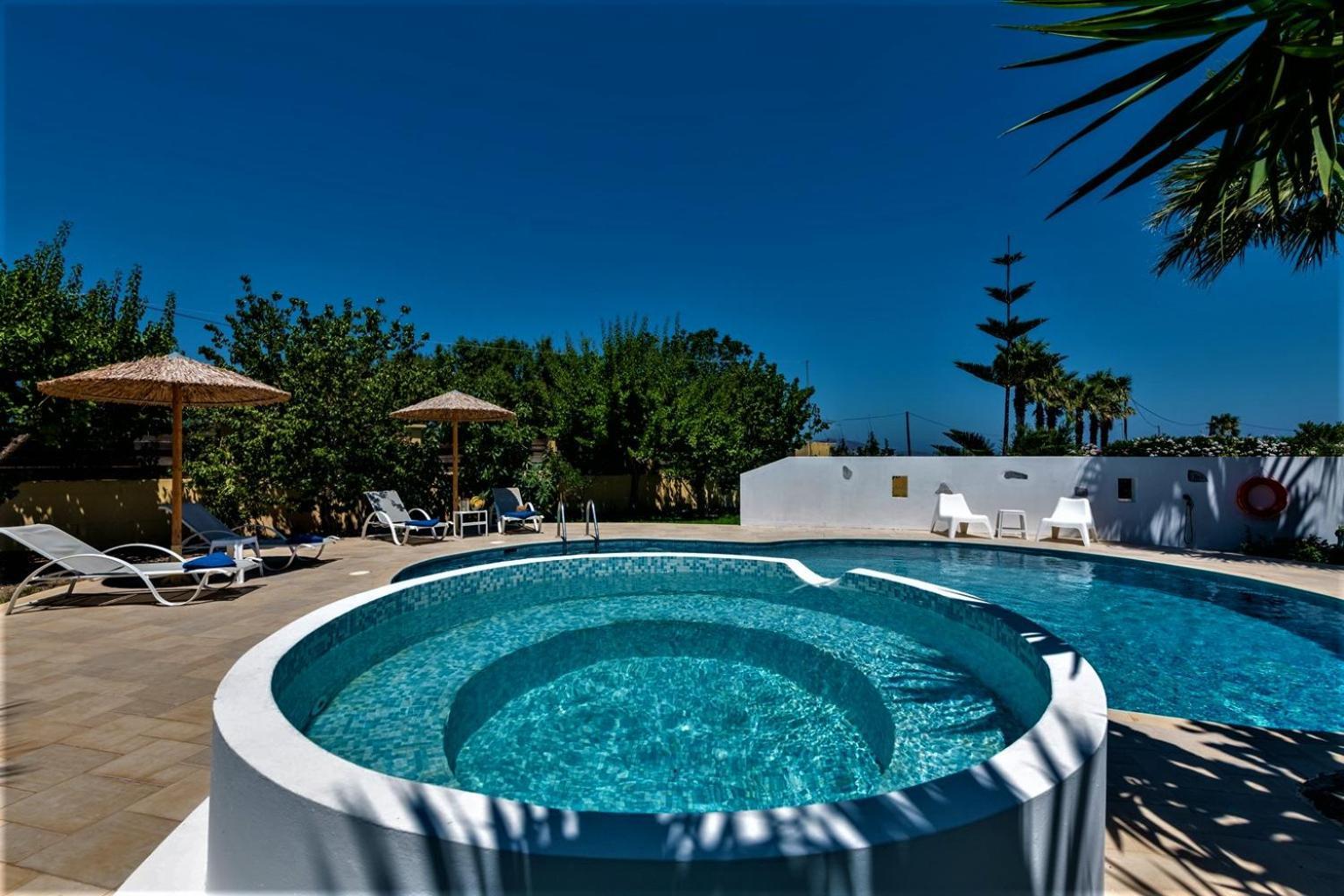 Xenos Villa 2 With A Private Pool,Near The Sea Tigkaki  Exterior photo