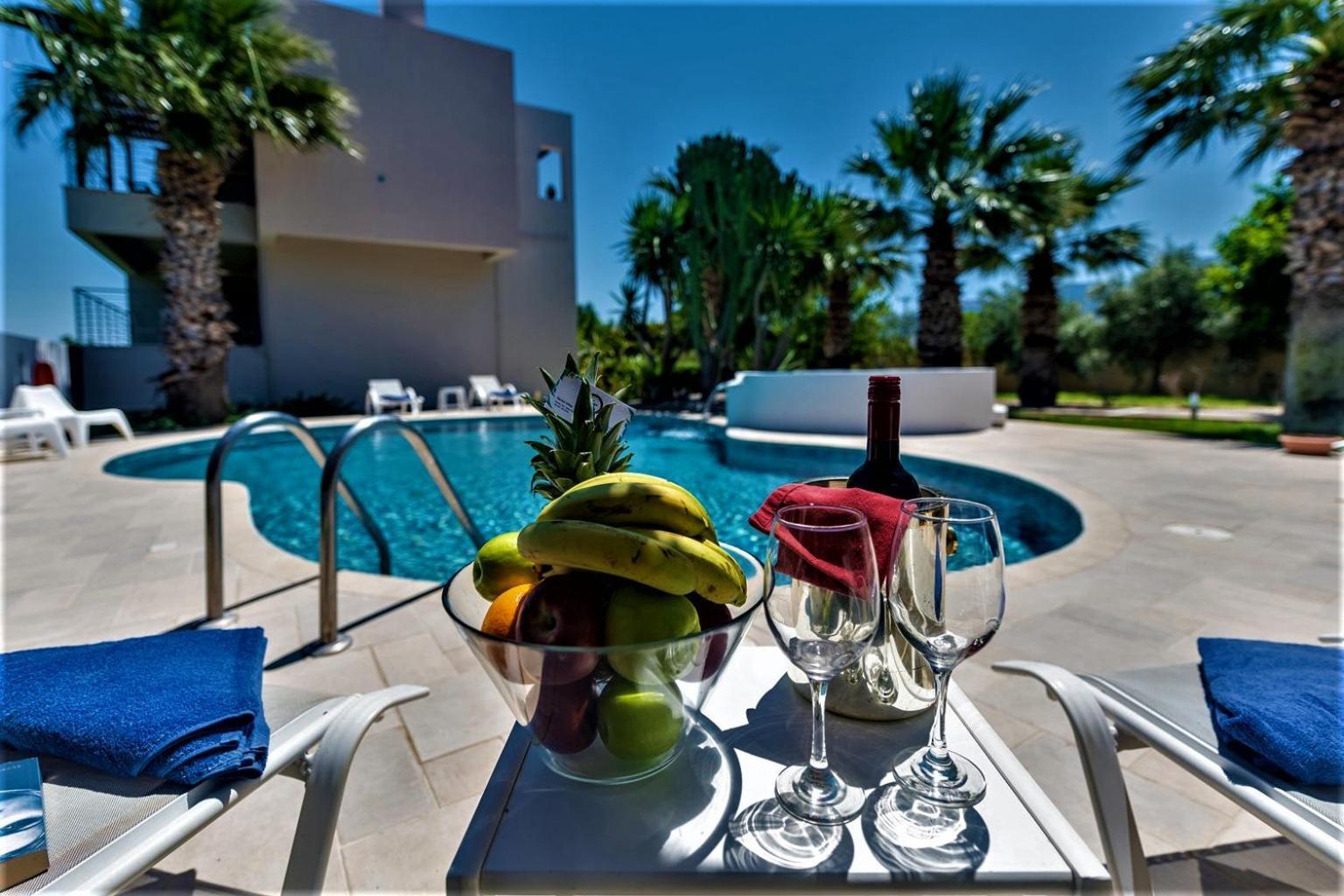 Xenos Villa 2 With A Private Pool,Near The Sea Tigkaki  Exterior photo
